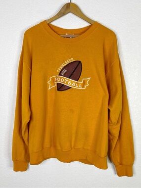 Vintage Tennessee Football Fleece Pullover Crewneck Sweatshirt